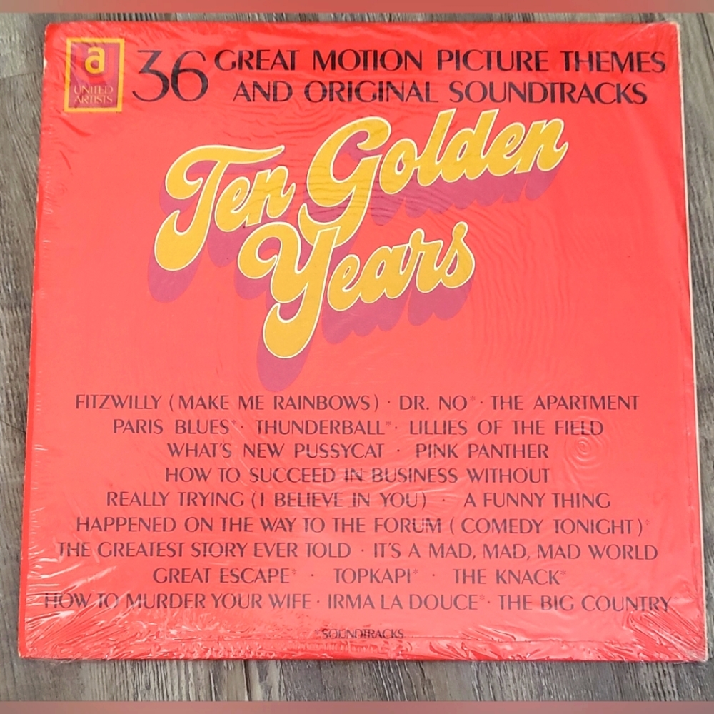 ❤️‍🔥$8 or 2/$15❤️‍🔥United Artist 37 Great Motion Picture Themes & Soundtrack